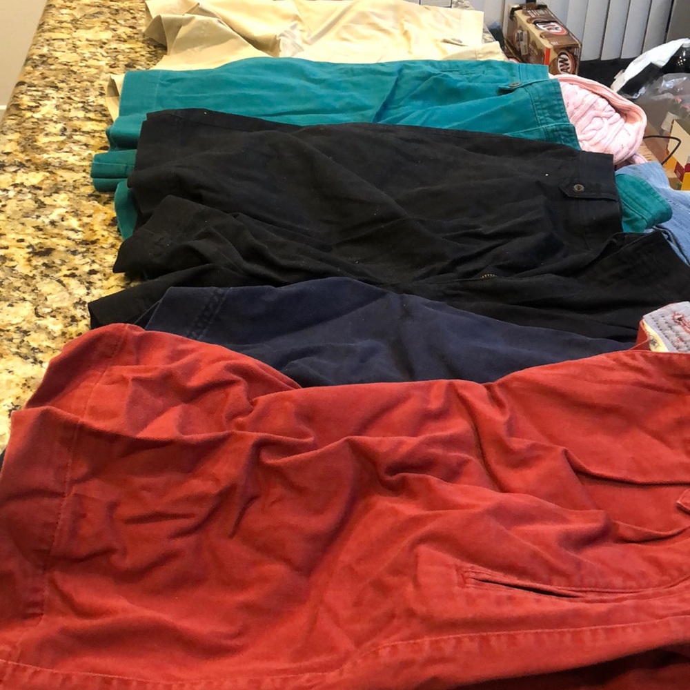 Lot of 5 LizSport Khakis Size 12 Petite